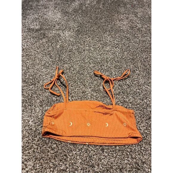 Desert Dreamer orange bikini top size medium C27-58 - Picture 2 of 3